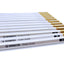 Stabilo Limited Edition Exam Grade 2B Unsharpened Pencils - White.Gold