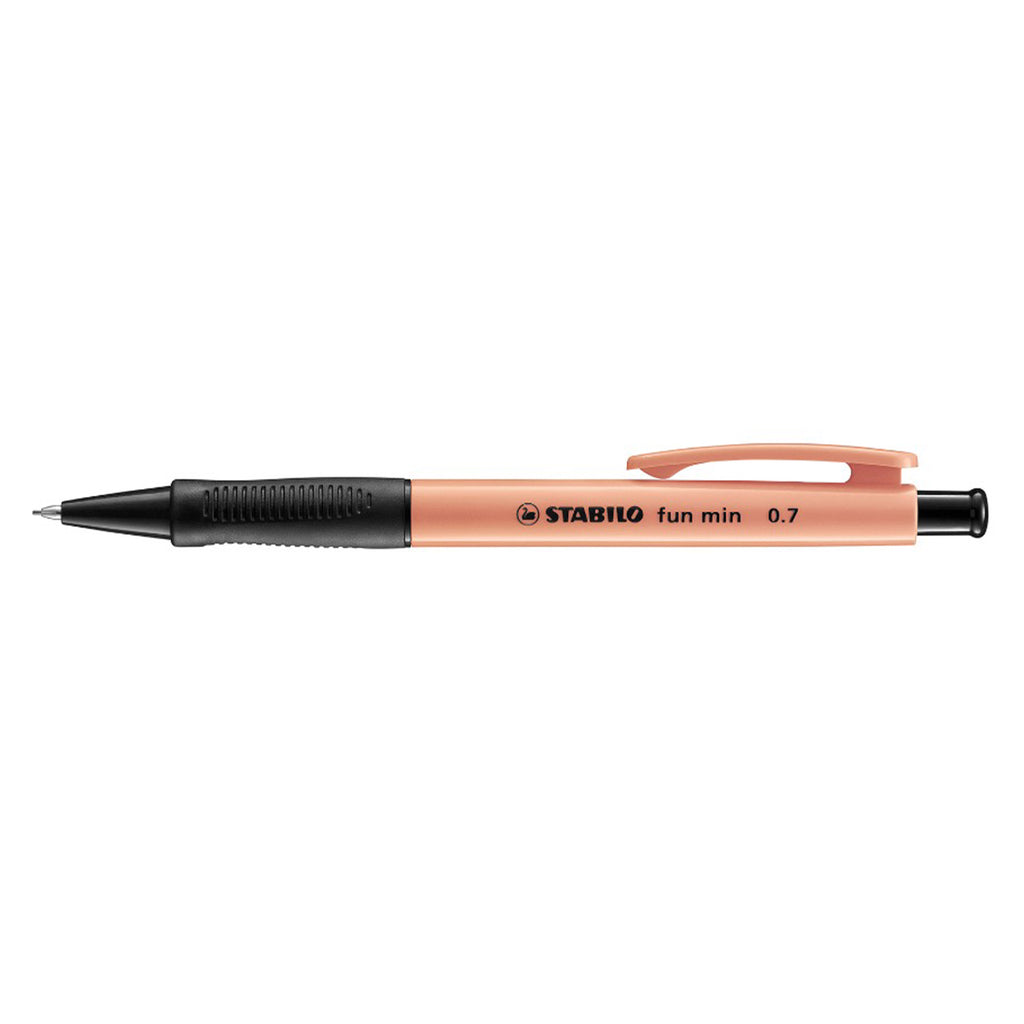 Stabilo Fun Min Mechanical Pencil with Grip | Pastel Orange 0.7mm