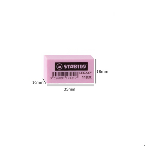 12pcs Stabilo Legacy Pastel Colour Eraser - Small