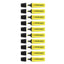10pcs Stabilo Boss Original Fluorescent Colour Highlighter - Yellow