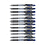 12pcs Stabilo Liner 308ML Ballpoint Pen - Medium 0.45mm - Blue
