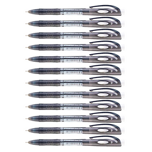 12pcs Stabilo Liner 348 Semi Gel Ball Pen 0.7mm