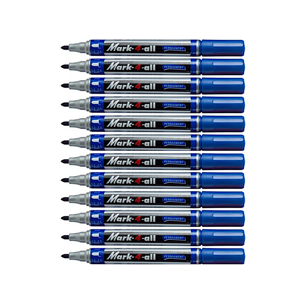 Permanent marker STABILO Write-4-all Fine - blue