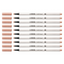 10pcs Stabilo Pen 68 Brush Pens - Light Flesh Tint