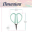 TOMODIN Tiny Traveller Scissors