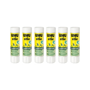 UHU Stic Glue Stick Non Toxic Adhesive 21g - 6pcs