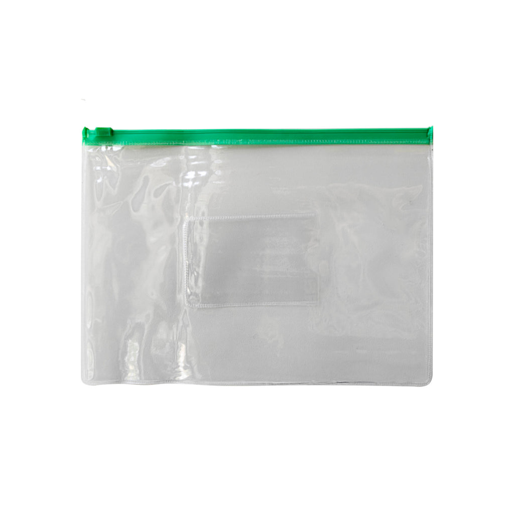 A5 PVC Clear Zipper Bag