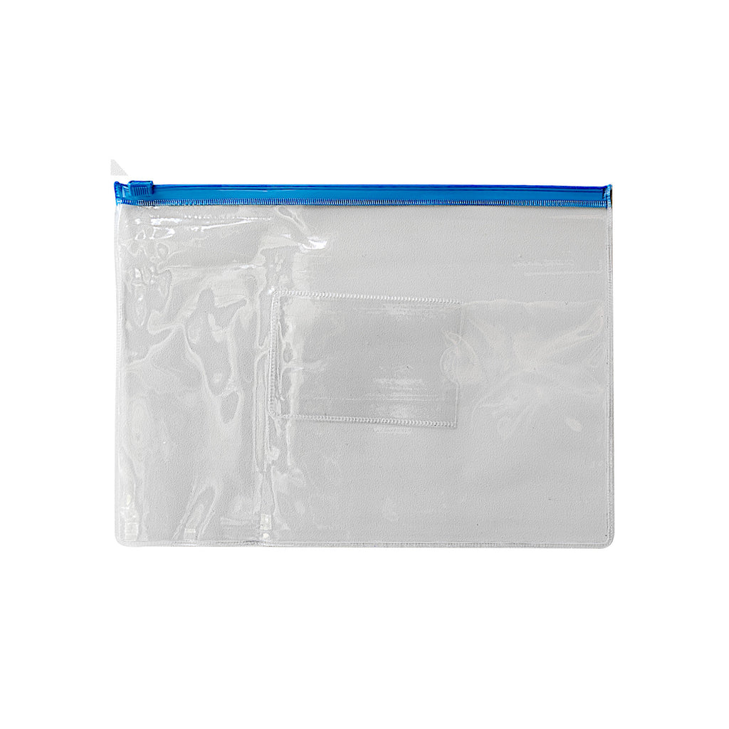 A5 PVC Clear Zipper Bag