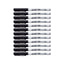 12pcs G'Soft 210 writing pen 0.6mm | Black