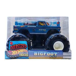 Hot Wheels OVERSIZED MONSTER TRUCKS | Big Foot - Blue (JMT10)
