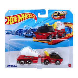 Hot Wheels TRACK FLEET | Hot Meals - Red.White (JKP31)