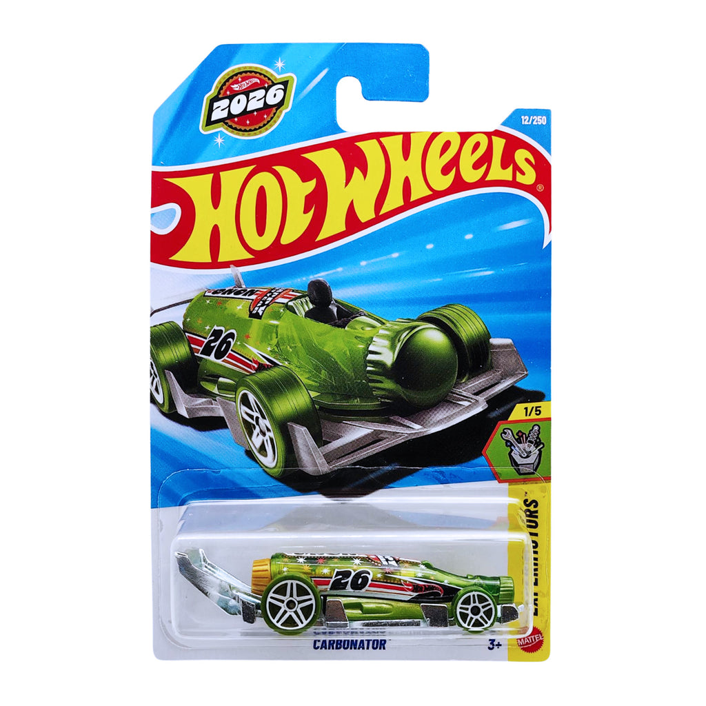 Hot Wheels Carbonator | Experimotors Bottle Opener Car Toy – 1 Station Hub