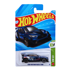 Hot Wheels HW EV | Ford Mustang Mach-E 1400 - Blue (8/250)