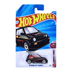 Hot Wheels COMPACT KINGS | '85 Honda City Turbo II - Black (105/250)