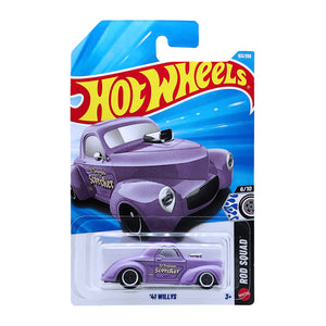 Hot Wheels ROD SQUAD | '41 Willys - Light Purple (153/250)