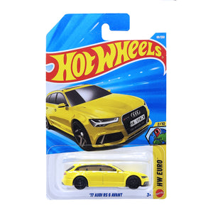 Hot Wheels HW EURO | '17 Audi RS 6 Avant - Yellow (66/250)