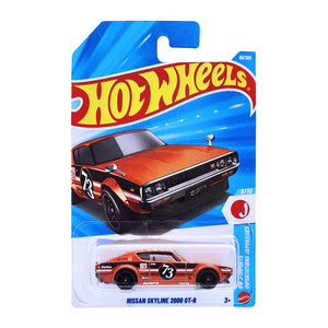 Hot Wheels HW J-IMPORTS | Nissan Skyline 2000 GT-R - Dark Orange (88/250)