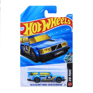 Hot Wheels HW MODS | Volve 240 Drift Wagon - Blue (69/250)