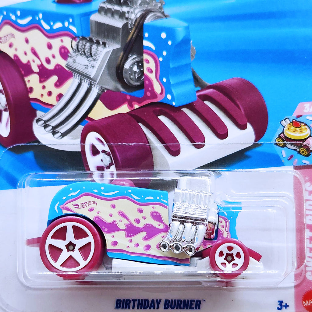 Sweet Ries Hot Wheels Sweet Rides Birthday Burner Cake Car | 1:64 | 1 Station Hub