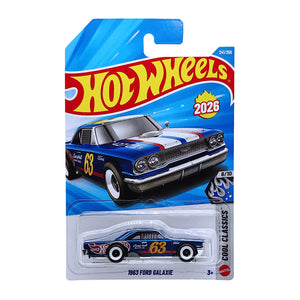 Hot Wheels COOL CLASSICS | 1963 Ford Galaxie - Blue (241/250)