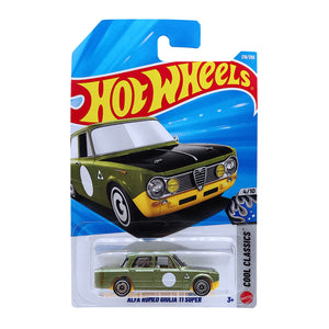 Hot Wheels COOL CLASSICS | Alfa Romeo Giulia Ti Super - Olive Green (218/250)