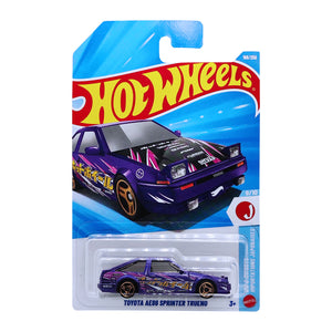 Hot Wheels Hot Wheels HW J-IMPORTS - Toyota AE86 Sprinter Trueno - Purple (198/250)