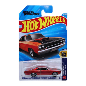 Hot Wheels SCREEN TIME | 1970 Custom Plymouth Road Runner - Orange (224/250)