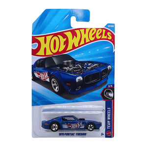 Hot Wheels Hot Wheels TEAM WHEELS - 1970 Pontiac Firebird - Blue (201/250)