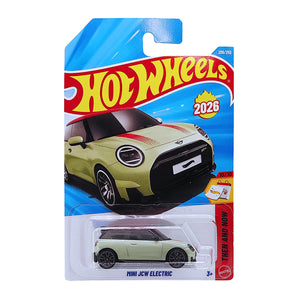 Hot Wheels THEN AND NOW | Mini JCW Electric - Sage Green (209/250)