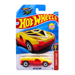 Hot Wheels TROPHY CASE | HW Test Ride - Yellow.Orange.Red (216/250)