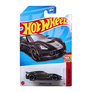Hot Wheels THEN AND NOW - Corvette C7 Z06 - Black (193/250)US
