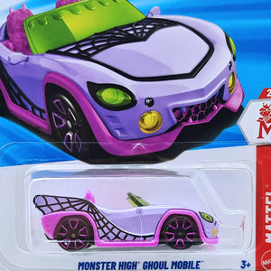 Hot Wheels MATTEL | Monster High Ghoul Mobile - Light Purple (48/250)