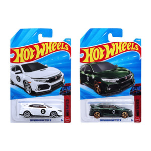 Hot Wheels NIGHTSPEED | 2018 Honda Civic Type R - Green / White