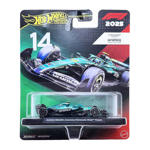 Hot Wheels PREMIUM Formula One | Aston Martin Aramco Formula One Team - #14 (JKD97)