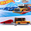 Hot Wheels TRACK FLEET | Chevy Silverado Driftcation - Orange.Red (JKP33)