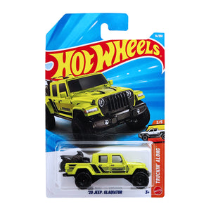 Hot Wheels TRUCKIN' ALONG | '20 Jeep Gladiator - Lime (14/250)