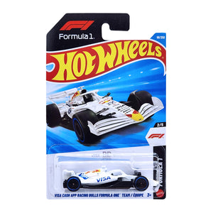 Hot Wheels FORMULA1 | Visa Cash App Racing Formula One Team - White (68/250)