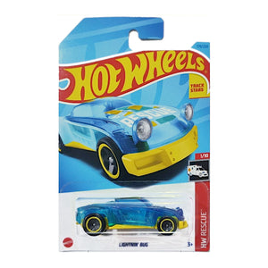 Hot Wheels Rescue - Lightnin Bug - Blue/Yellow (179/250)
