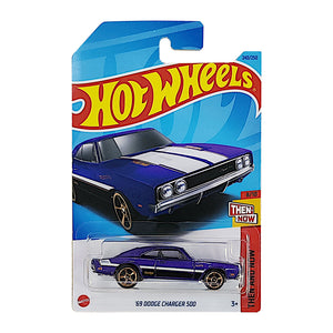 Hot Wheels THEN AND NOW - '69 dodge charger 500 - Purple (240/250)
