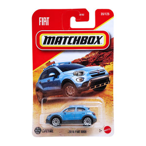 Matchbox 2016 Fiat 500X | Metallic Blue (35/125)