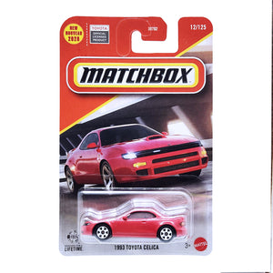 Matchbox 1993 Toyota Celica - Red (12/125)