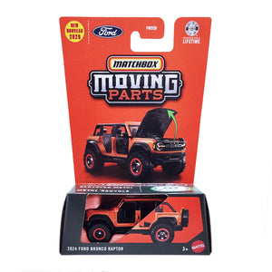 Matchbox Moving Parts 2024 | 2024 Ford Bronco Raptor - Orange (JHV31)