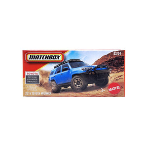Matchbox DNK70 Power Grab | 2019 Toyota 4Runner - Blue (03/34) JPX87