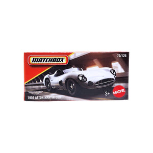 Matchbox DNK70 Power Grab | 1956 Aston Martin DBRT - Grey (72/125) JHR51