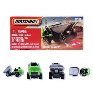 Matchbox DNK70 Power Grab | MBX Lil' Dumper - Green (89/125) JHR86