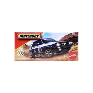 Matchbox Matchbox DNK70 Power Grab - 1990 Volkswagen Golf Country - Purple (07/34)