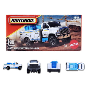 Matchbox DNK70 Power Grab | GMC 3500 Utility Truck
