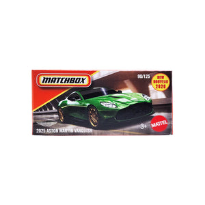 Matchbox DNK70 Power Grab | 2025 Aston Martin Vanquish - Green (90/125) JHP81