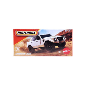 Matchbox DNK70 Power Grab | Lamborghini LM002 - White (87/125) JHR75