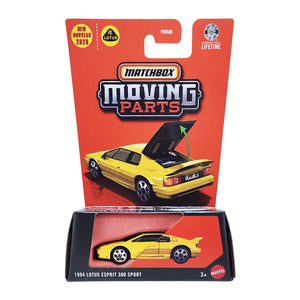 Matchbox Moving Parts | 1994 Lotus Esprit 300 Sport - Yellow (JHV41)